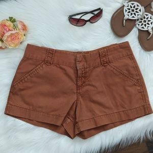 Old Navy rust orange shorts
